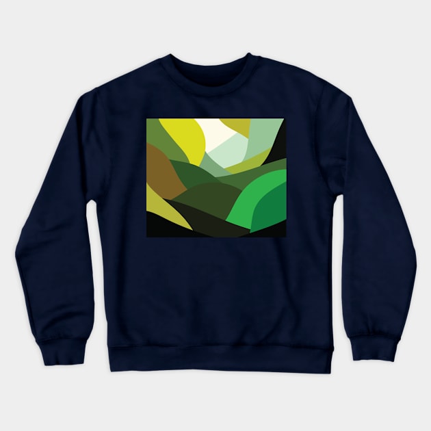 Tropical Rain Forest Crewneck Sweatshirt by nelloryn